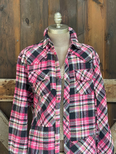 AMV Signature Flannel- PINK PANTHER